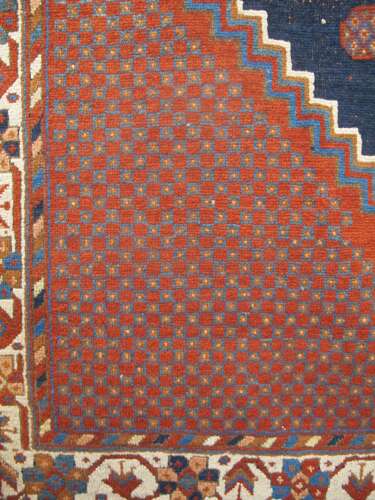 Persian Tribal Rug 1.60m X 1.36m, Circa 1880