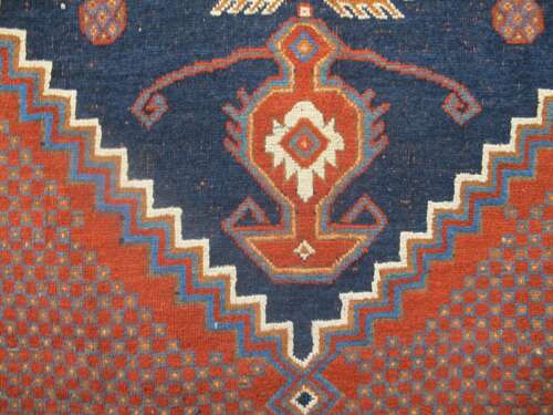 Persian Tribal Rug 1.60m X 1.36m, Circa 1880