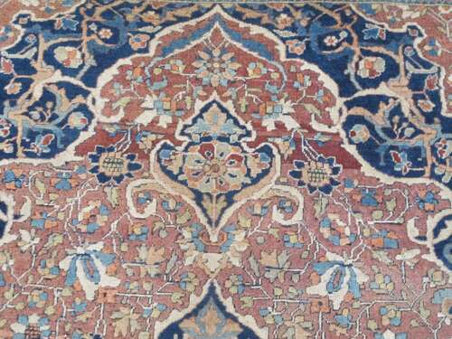 'mokhtashem' Keshan Rug, Persia, 1.98m X 1.30m