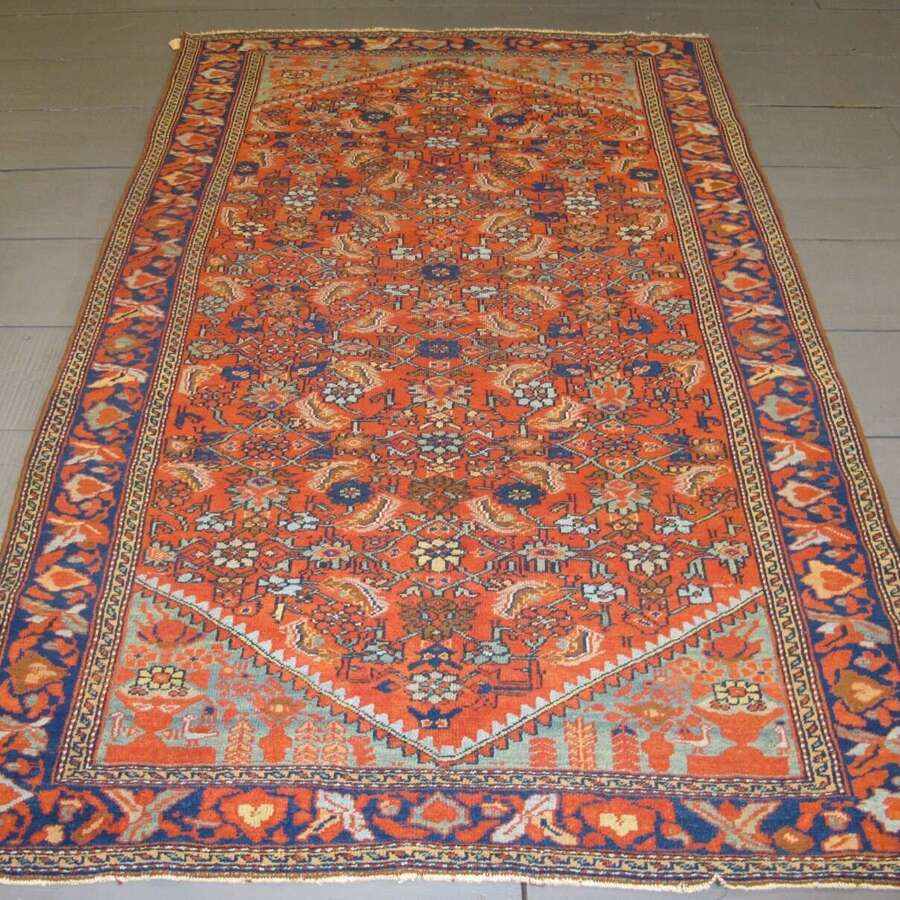 Fine Antique West Persian Rug 2.05m X 1.32m (6'9" X 4'3")