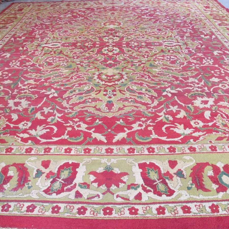 Spectacular Amritsar Carpet, India, 5.30m X 4.30m