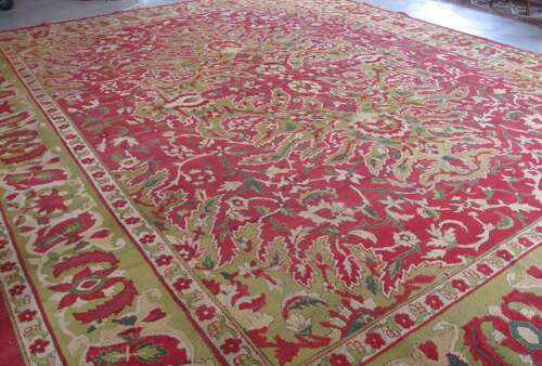 Spectacular Amritsar Carpet, India, 5.30m X 4.30m