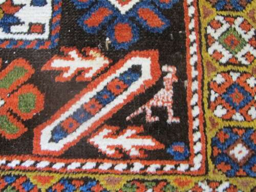 Chi-chi Rug, East Caucasus, Azerbaijan, 1.40m X 1.15m