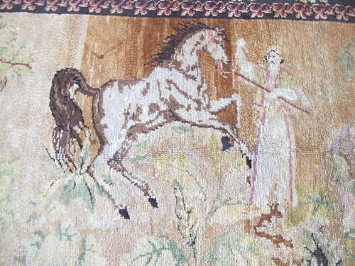 Rare Ukrainian Piled Carpet