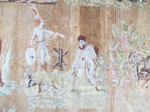Rare Ukrainian Piled Carpet