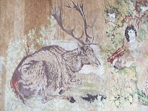 Rare Ukrainian Piled Carpet