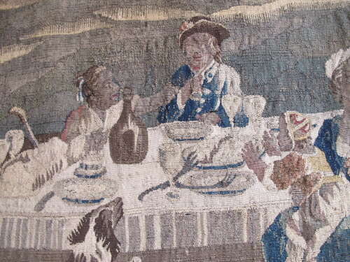 Charming French Pastoral Tapestry, Circa 1790, 2.57m x 4.94m