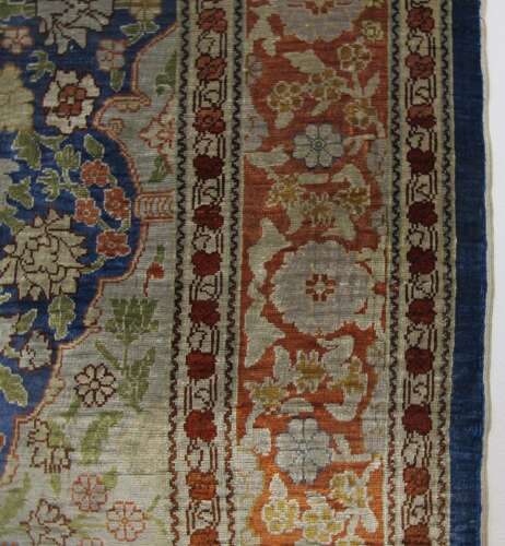 Silk Hereke Rug, Turkey, Circa 1970, 110cm x 70cm