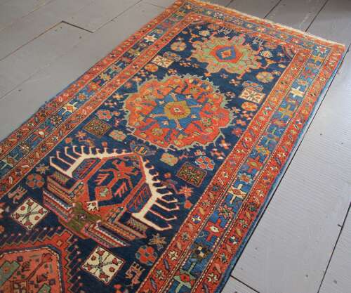 Handsome North-West Persian Runner, Circa 1880, 4.27m x 1.03m