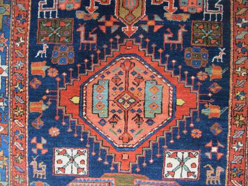 Handsome North-West Persian Runner, Circa 1880, 4.27m x 1.03m