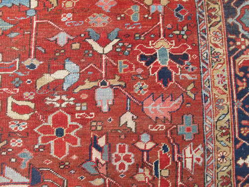 Heriz Carpet with All-Over Design, 3.60m x 2.50m, Circa 1890