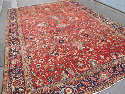 Heriz Carpet with All-Over Design, 3.60m x 2.50m, Circa 1890