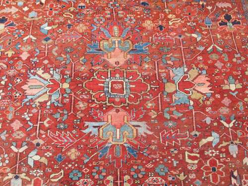 Heriz Carpet with All-Over Design, 3.60m x 2.50m, Circa 1890