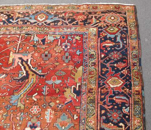 Heriz Carpet with All-Over Design, 3.60m x 2.50m, Circa 1890