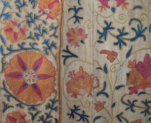 Bokhara Suzani, Uzbekistan, Circa 1850, 1.80m x 1.24m