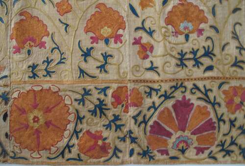 Bokhara Suzani, Uzbekistan, Circa 1850, 1.80m x 1.24m