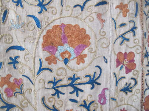 Bokhara Suzani, Uzbekistan, Circa 1850, 1.80m x 1.24m