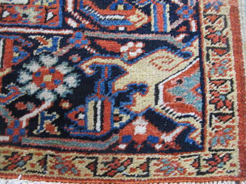 Ivory Ground Heriz Carpet, North-West Persia, Circa 1900, 2.90m x 2.37m