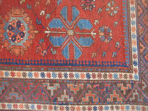 19th Century Soumac Carpet, Caucasus, 2.95m x 1.95m
