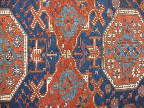 19th Century Soumac Carpet, Caucasus, 2.95m x 1.95m