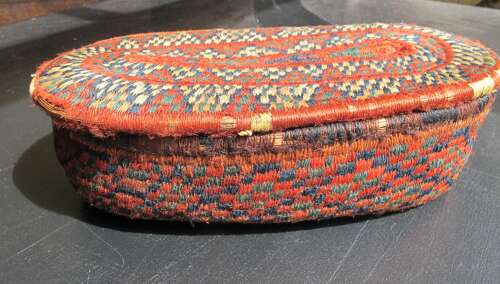 19th century Turkmen Embroidered Container