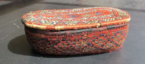 19th century Turkmen Embroidered Container