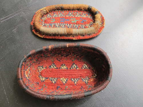 19th century Turkmen Embroidered Container