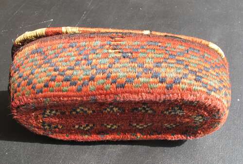 19th century Turkmen Embroidered Container