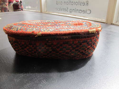 19th century Turkmen Embroidered Container
