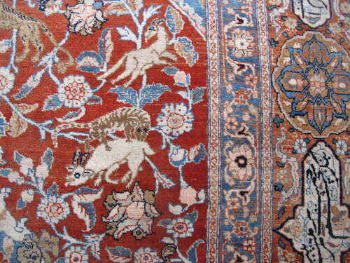 'Haji Jalili' Tabriz Carpet, Persia, Circa 1900, 3.42m x 2.30m