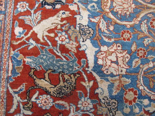 'Haji Jalili' Tabriz Carpet, Persia, Circa 1900, 3.42m x 2.30m