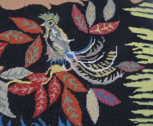 Fine Mid-Century Needlepoint
