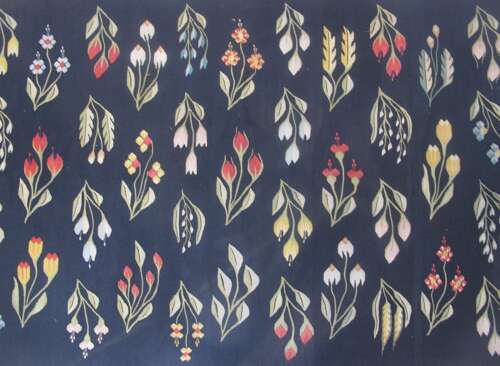 Floral Tapestry, Oltenia, Romania, Circa 1910, 1.20m x 1.72m