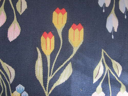 Floral Tapestry, Oltenia, Romania, Circa 1910, 1.20m x 1.72m