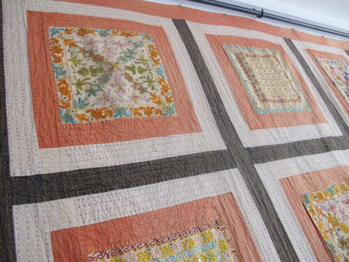 Indian Quilted Embroidery, Circa 1900, 2.75m x 2.24m