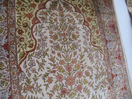 Fine Silk Hereke Rug