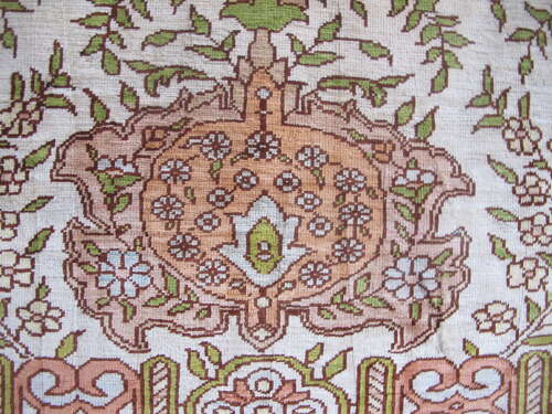 Fine Silk Hereke Rug