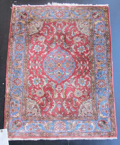 Fine Silk Hereke Rug