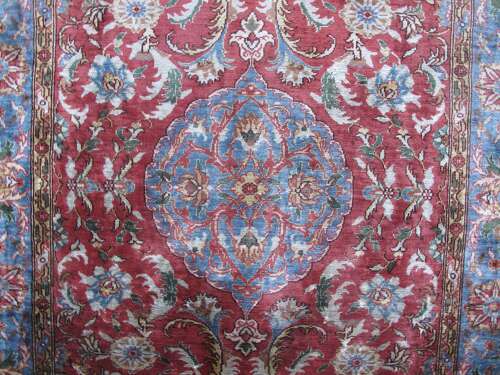 Fine Silk Hereke Rug